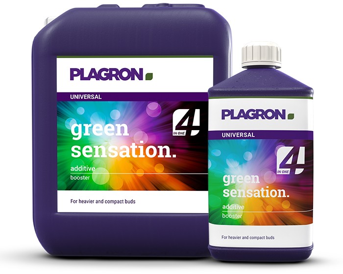 Plagron Green Sensation Kanister und Flasche