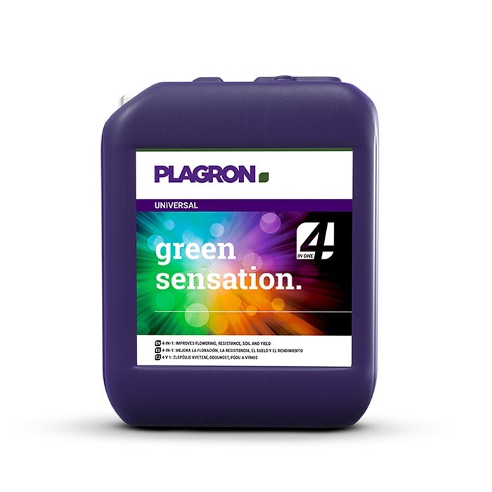 Plagron Green Sensation can and bottle