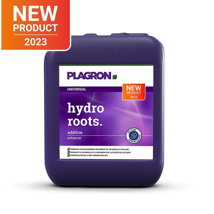 Plagron Hydro Roots new product 2023 can and bottle