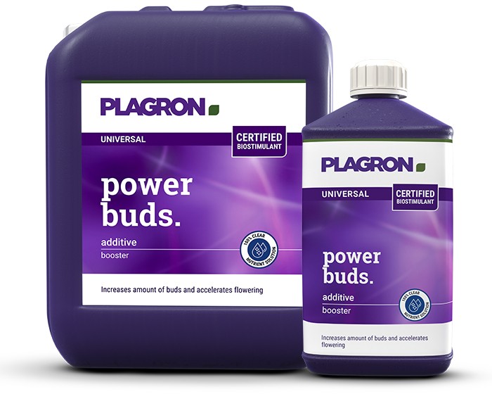 Plagron Power Buds nuovo prodotto 2023, lattina e flacone